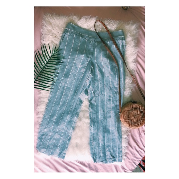 Anne Taylor LOFT Linen pants - Picture 1 of 3